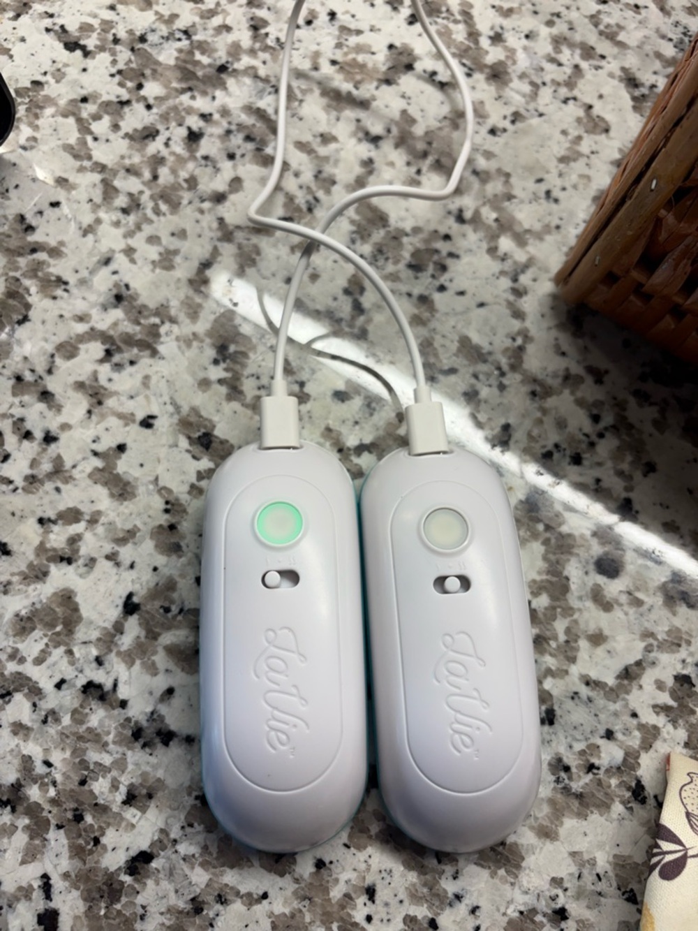 LaVie 2-in-1 Warming Lactation Massager, 2 Pack